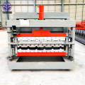 double deck building tile roofing sheet forming machine